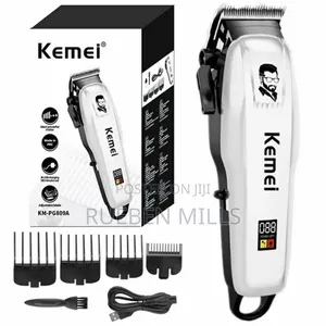 Kemei Km-Pg809a Rechargeable Adjustable Barbering Machine Hair Clipper