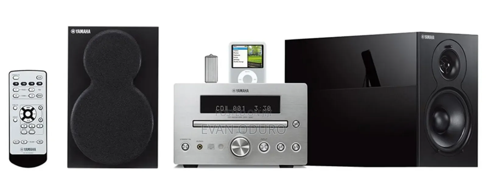 Yamaha High Sound Quality Micro Component System,Cd,Usb,iPod Dock,Fm