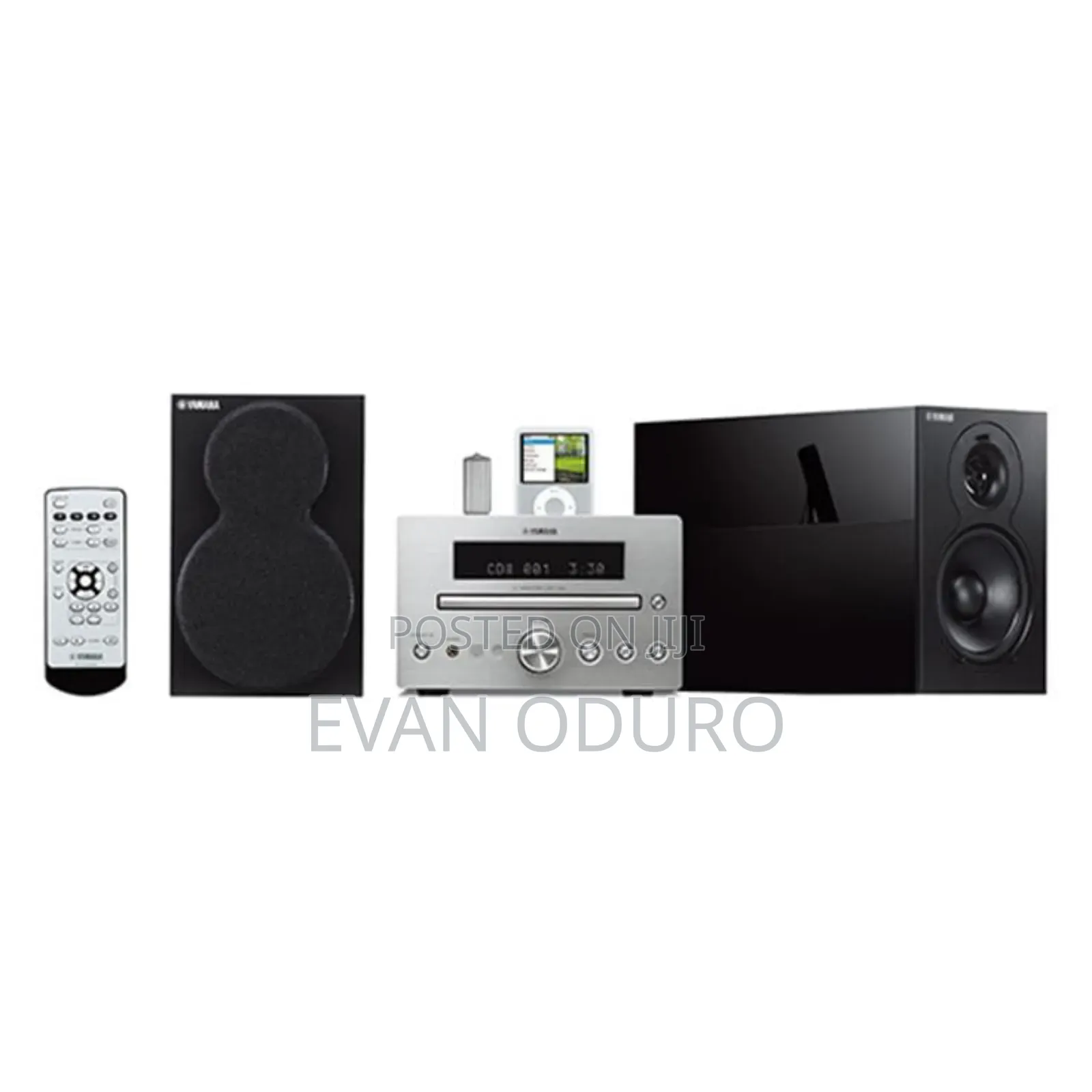 Yamaha High Sound Quality Micro Component System,Cd,Usb,iPod Dock,Fm