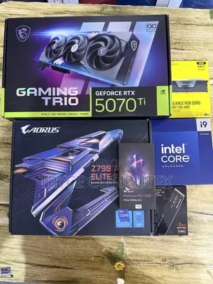 Intel Core I9 Cpu ,Rtx 5070 Ti 16gb,32gb Ddr5 Ram Combo