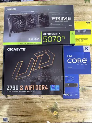 Intel Core I9 Cpu, RTX 5070 Ti 16gb ,64gb Ddr4 , 2tb Nvme