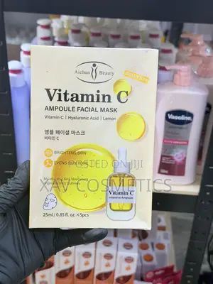 Facial Sheet Mask Vitamin C (5pcs)