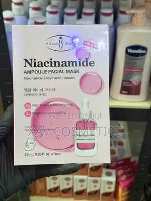 Facial Sheet Mask Niacinamide Ampoules (5pcs)