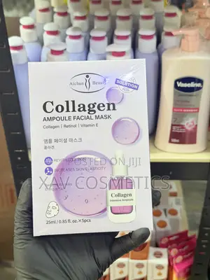 Facial Sheet Mask Collagen Ampoules (5pcs)