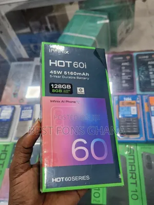 New Infinix Hot 60i 128 GB