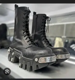 Goth Platform Boot