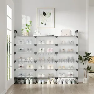 Multi-Tier Shoe Rack Organizer.