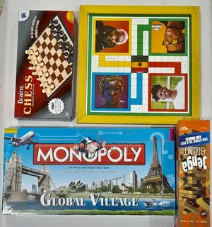 Monopoly + Chess + Ludo + Jenga