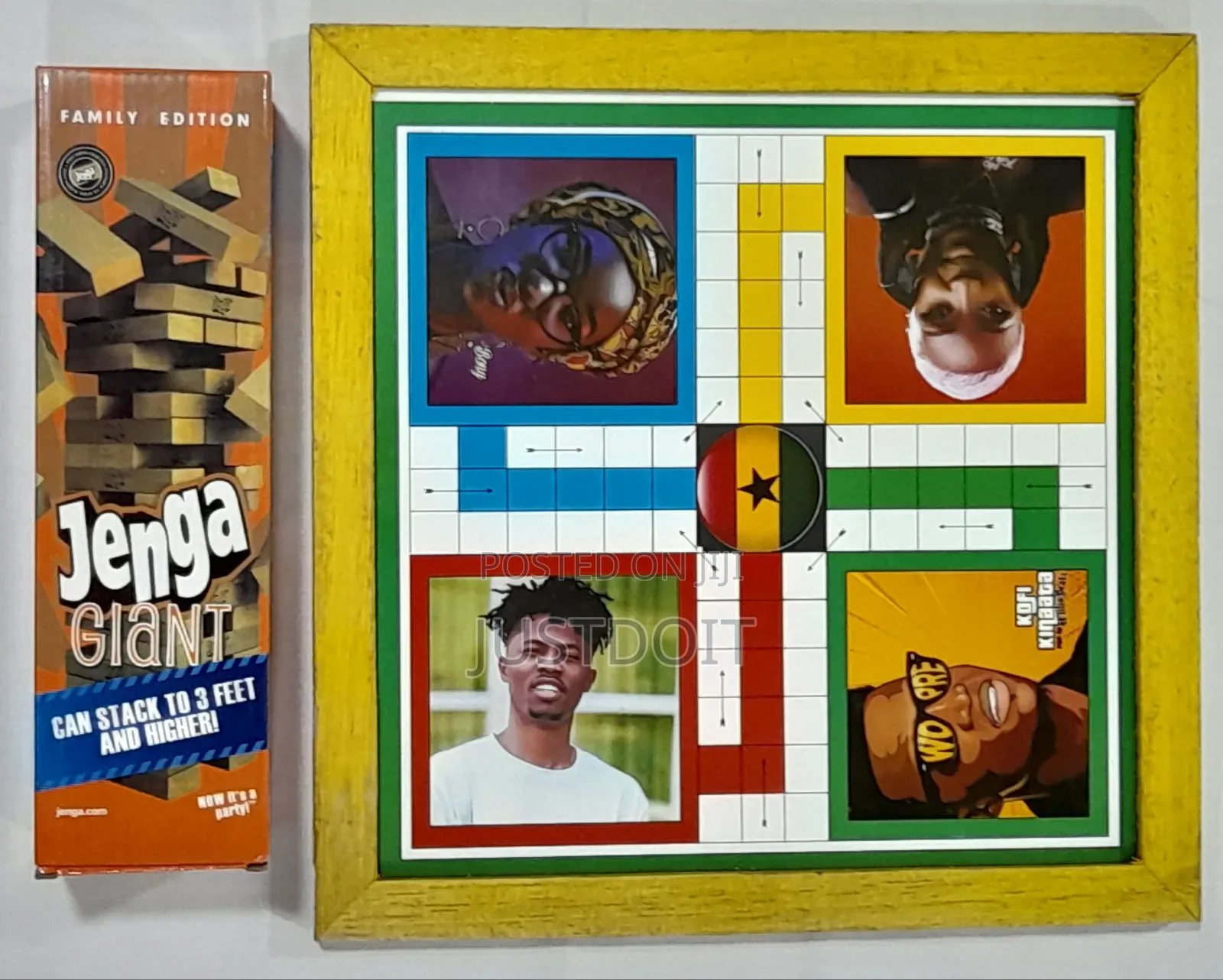 Jenga + Ludo