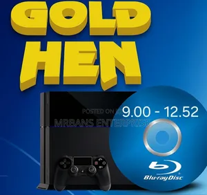 All-in-One Ps4 Jailbreak Disc With Auto Goldhen 9.00 to 12.52