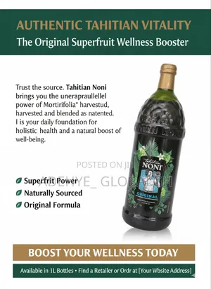 Authentic Tahitian Noni
