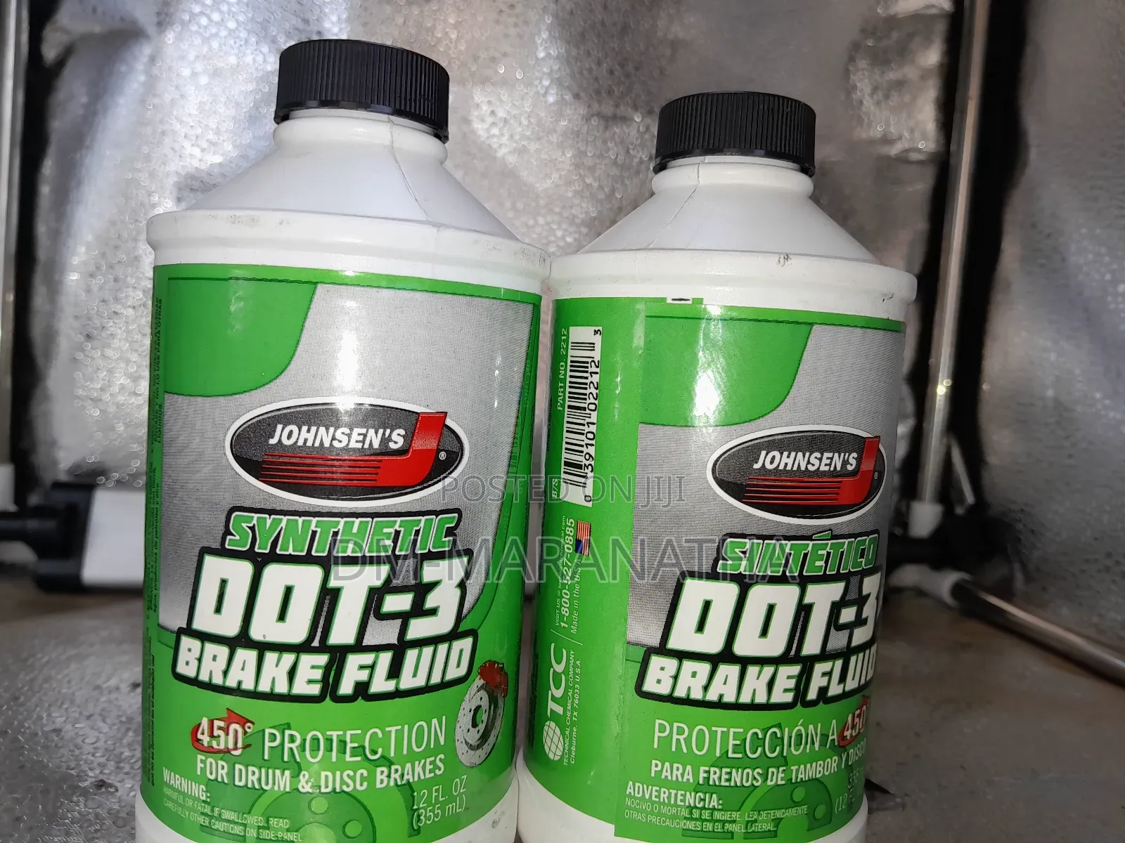 Dot 3 Johnsen's Brake Fluid