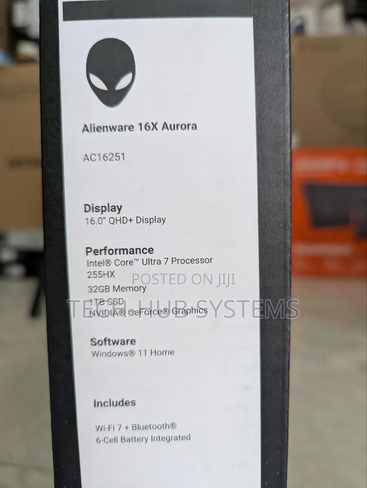New Laptop Dell Alienware Aurora R16 32GB Intel Core Ultra 7 SSD 1T