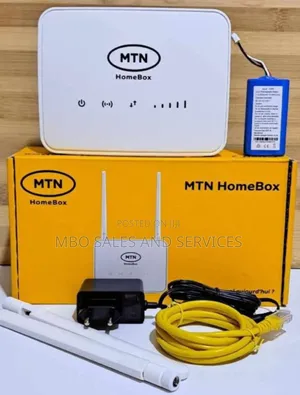 Mtn Homebox S25 Universal 4g Turbonet Router With Rechargeable Battery