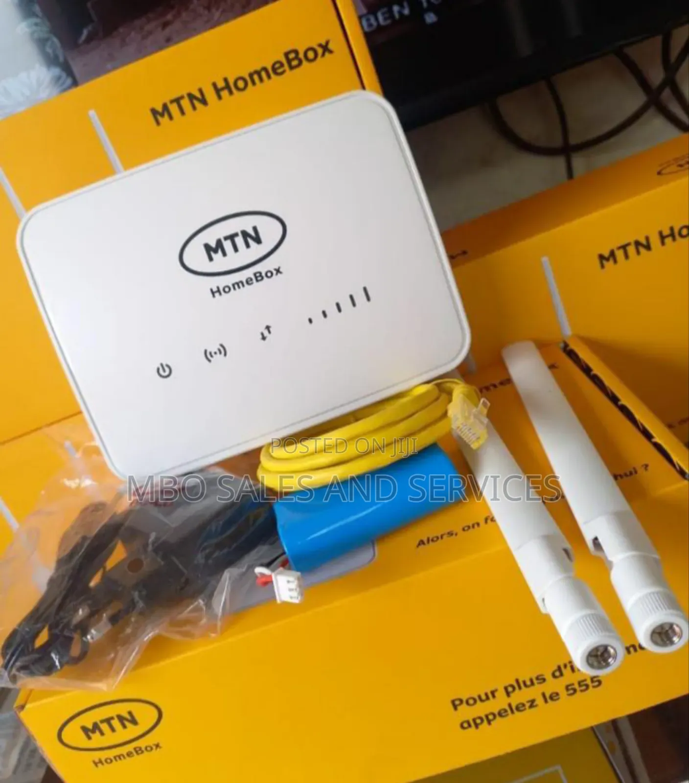Mtn Homebox S25 Universal 4g Turbonet Router With Rechargeable Battery