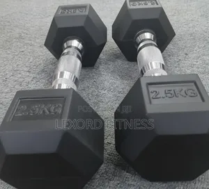5kg Hex Dumbbells (2.5kg Pair)