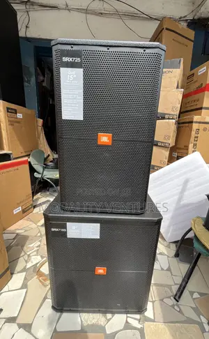 Jbl Srx725 Dual 15" Loudspeaker And Srx718s Subwoofer,