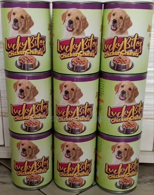 Wet Canned Dog Food(Lucky Bites)
