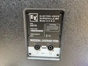 Electro-Voice (Ev) Single Bass Speaker