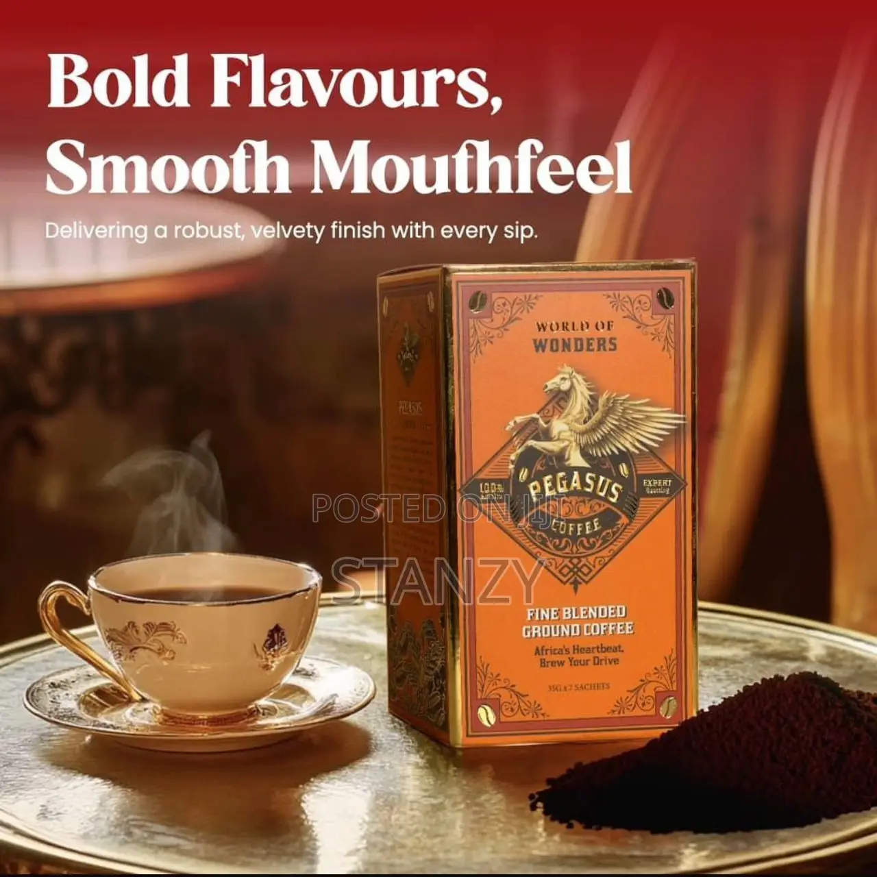 Fine Blended Ground Coffee