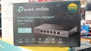 Tp Link Omada 6 Port Gigabit Easy Managed Poe+ Switch Es206gp