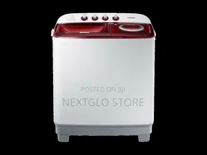 9kg Twin Washer With Air Turbo Light Gray 9
