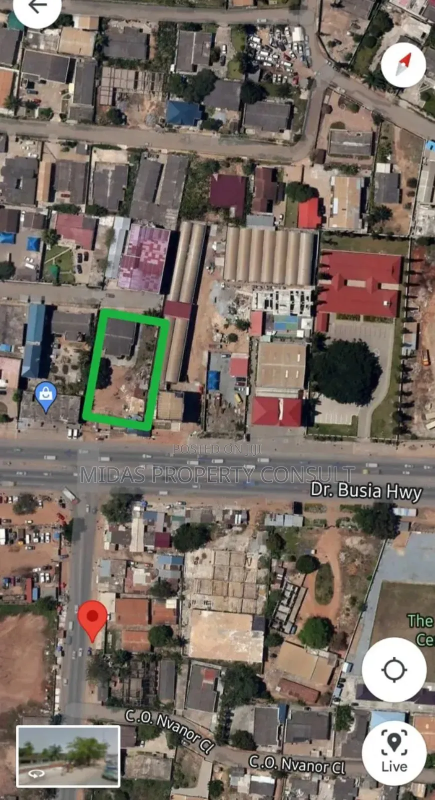 Commercial Road Side 2 Plots of Land for Sale at Sakama Junction