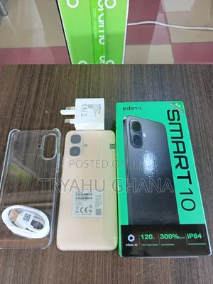 New Infinix Smart 10 64 GB Gold