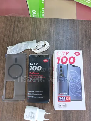 New Itel City 100 128 GB Black