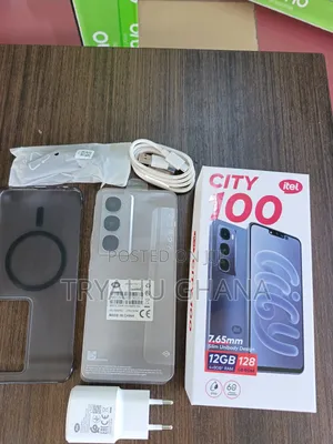 New Itel City 100 128 GB Black