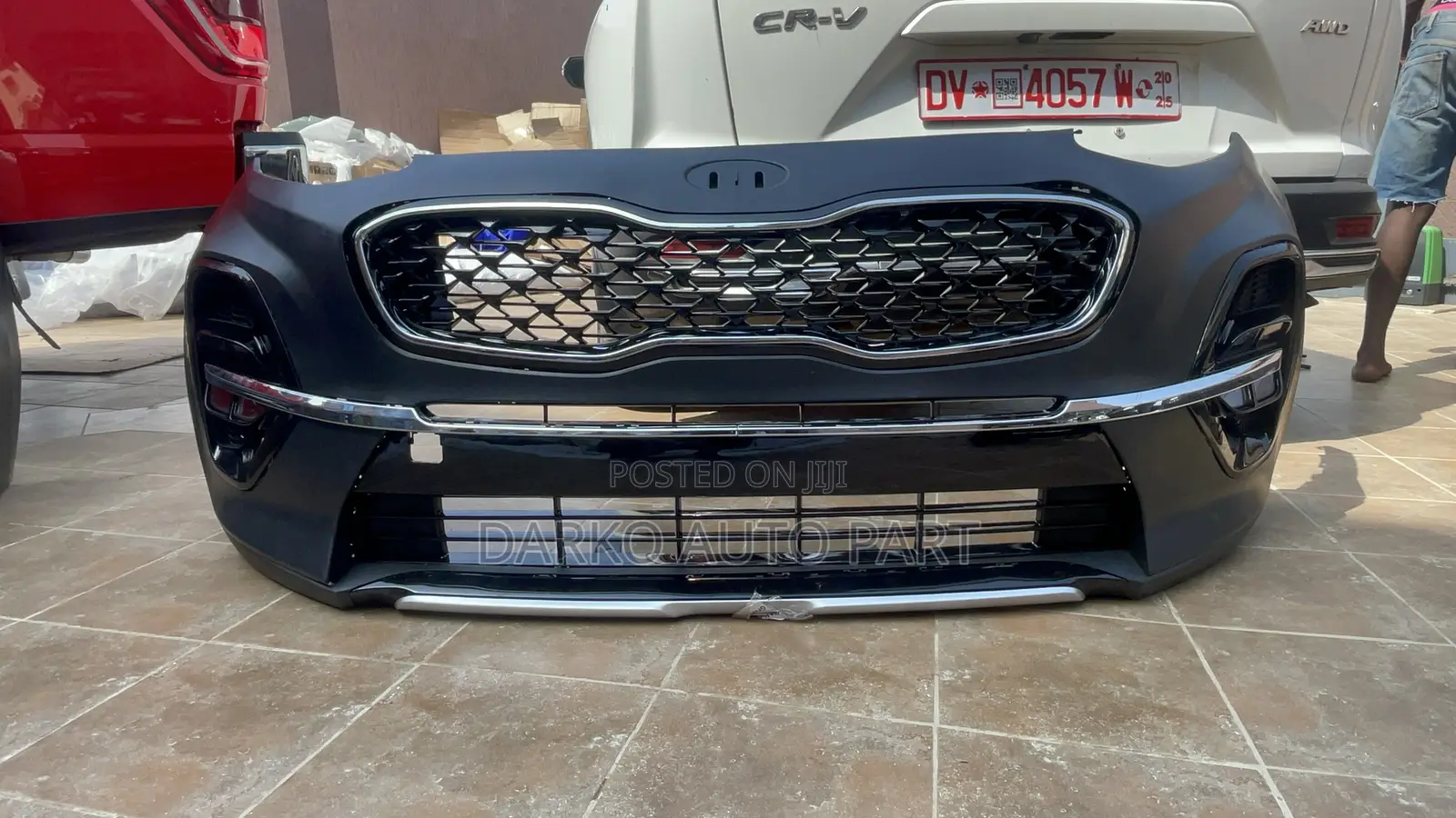 Kia Sportage 2019-2021 Front Bumper Complete With Led Fog Lights