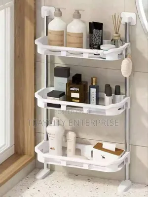 3-Tier Over-the-Toilet Storage Rack.