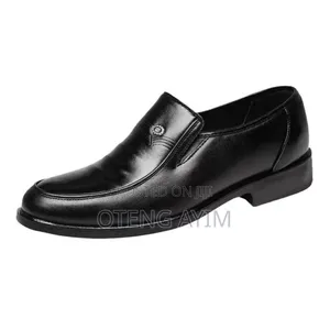 Men Pu Shoe ,Black in Box