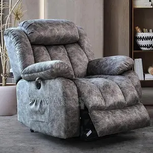 Recliner Sofa (Manual)Fiber Fabric