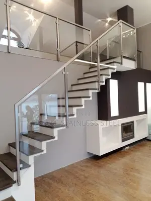 Sunrise Stainless Staircase Frameless Design
