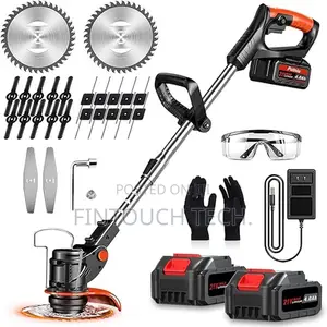 Rechargeable Lightweight Cordless Grass Trimmer and Weed Wacker/Cutter
