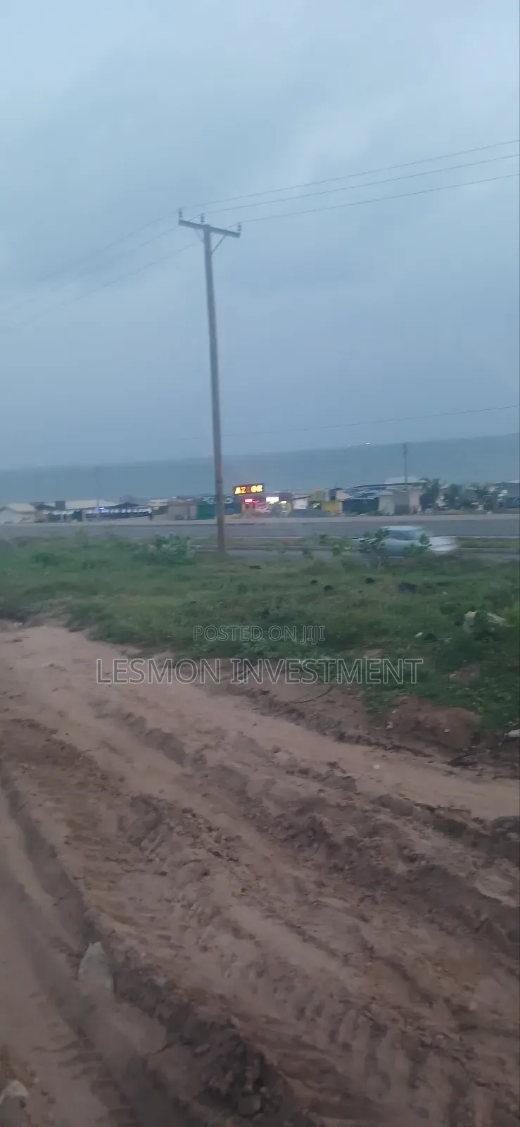1 Acre Commercial Land for Sale in Tema - Nungua Beach Road