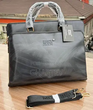 Laptop Leather Bag Briefcase - Suitable for Up to 16 Inches Laptop