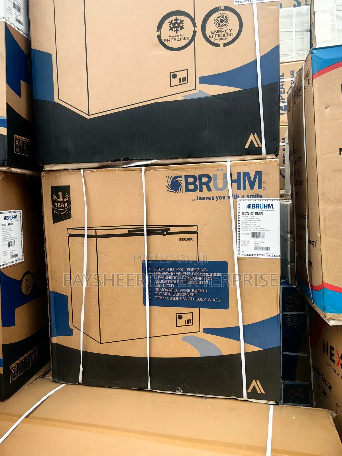 Bruhm 200l Chest Freezer Ghc2800
