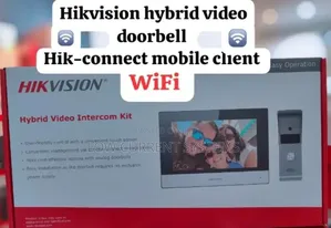 Hikvision Hybrid Video Doorbell Kit Mobile App Monitoring