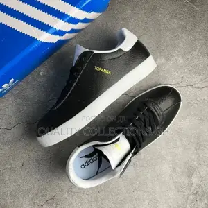 Black and Cream Adidas Topanga