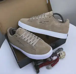 Brown and White Tommy Hilfiger