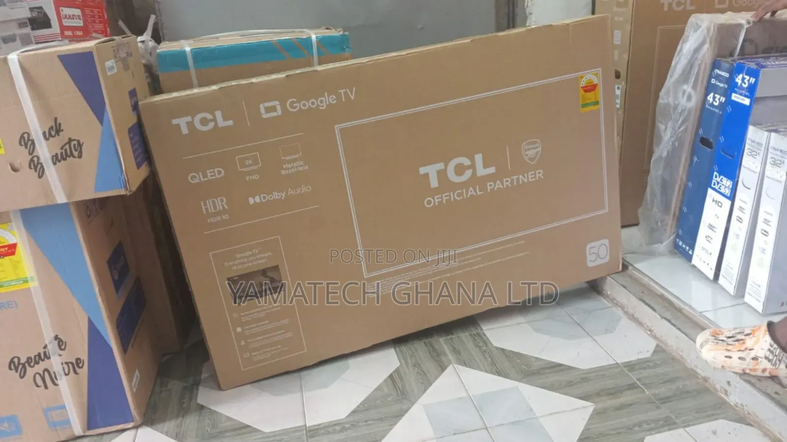 Original Tcl 65 Inch Qled Google Smart 4k Tv