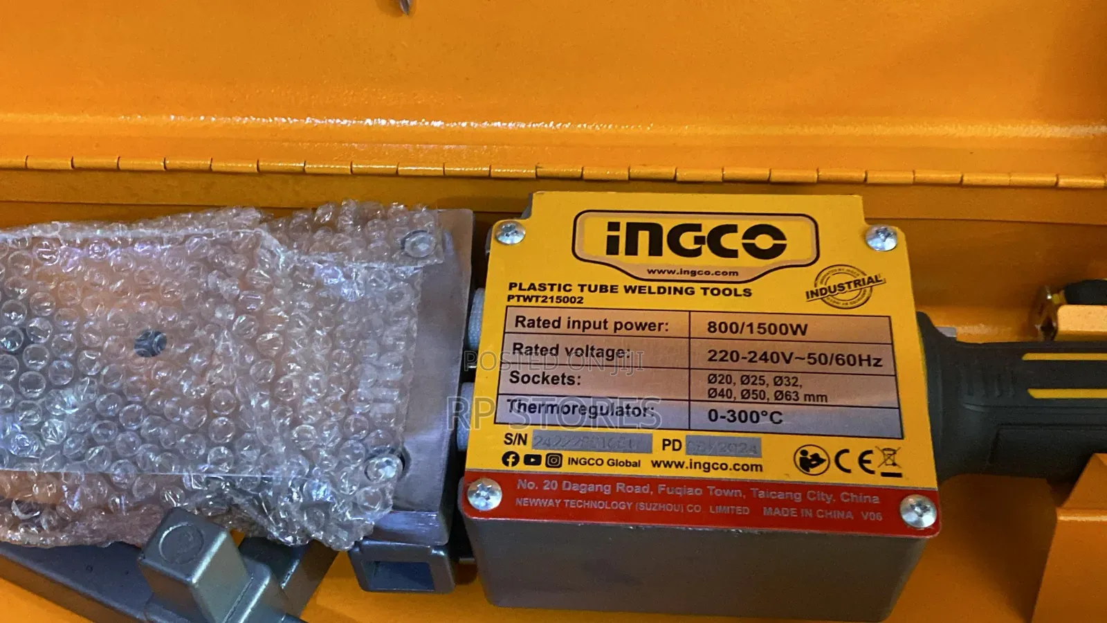 Plastic Tube Welding Tools 1500w / Electric
