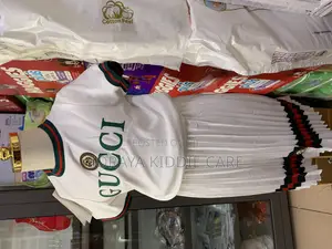 White Skirt and Top for Girls