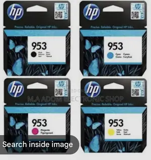 Hp Ink Full Set 953 Black Cyan Yellow Magenta