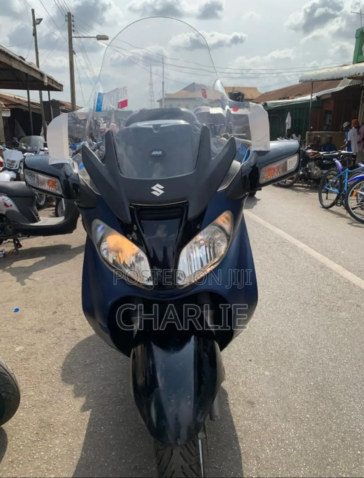 Suzuki Burgman 2018 Blue