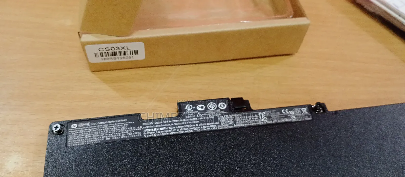 Hp Cso3xl Battery