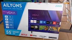 Ailyons Glossy Screen 55" Smart Android Television Netflix 55 Inche