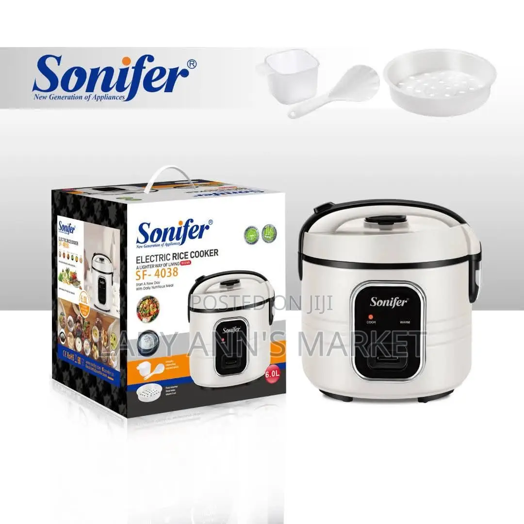 6l Sonifer Electric Rice Cooker